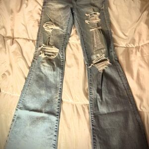 American Eagle Flare Jeans, Size 2